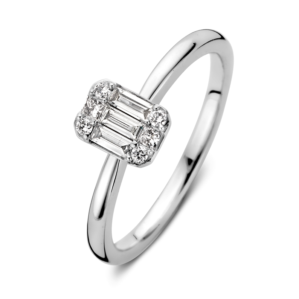 Ring witgoud diamant crt. €955,00 - Juwelier Jos