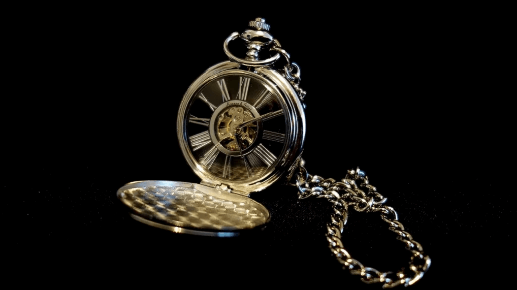 Heren zakhorloge goud